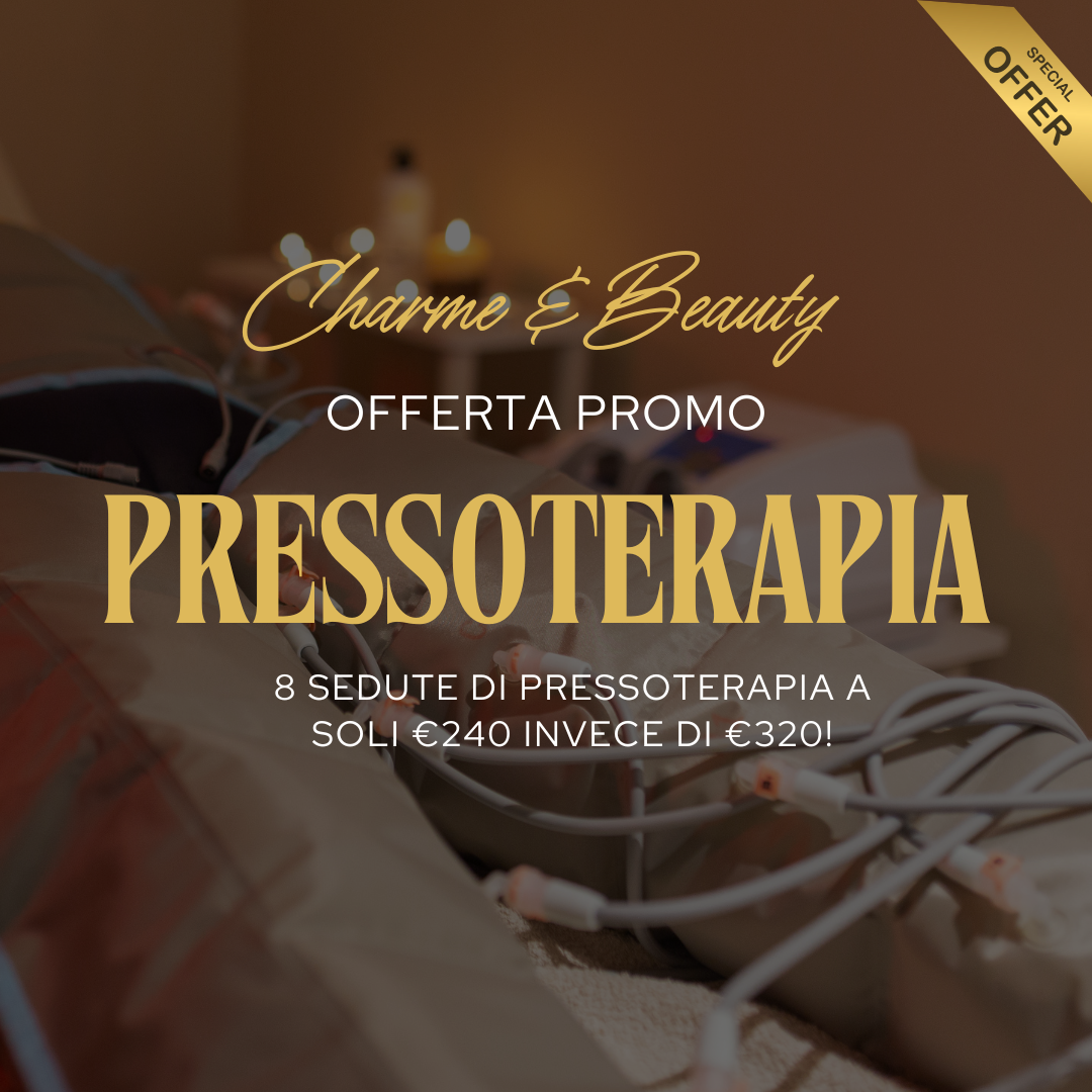 8 Sedute di Pressoterapia a soli €240 invece di €320!